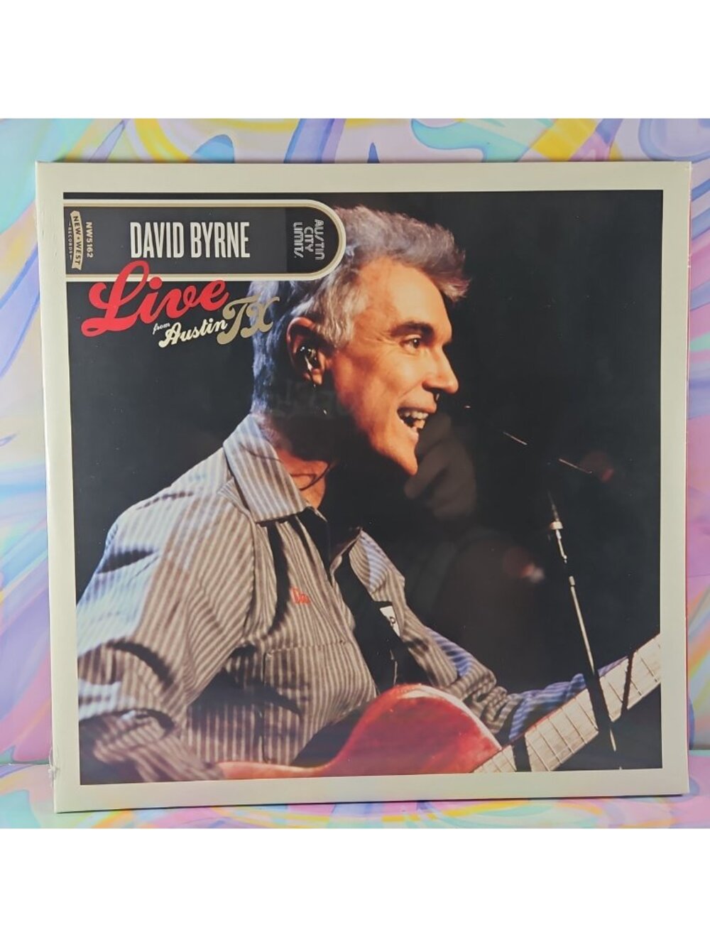 David Byrne - Live from Austin TX (2xLP Record) Yellow Color, New Sealed